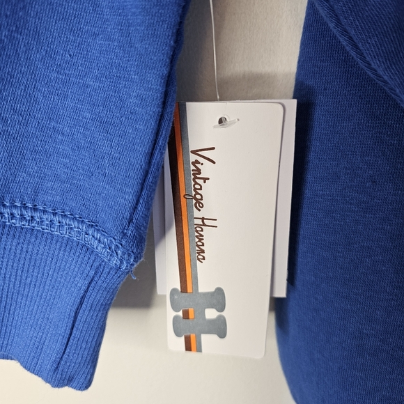 NWT Vintage Havana Ace Girl's Graphic Sweatshirt Bright Blue Size 7/8 - Picture 7 of 9